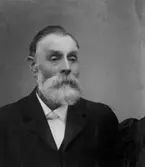 Repro, Ateljébild, man 1925.
Metallutfällning.