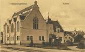 Vykort föreställande församlingshuset i Kalmar, ritat år 1907 av stadsarkitekt J Fred Olson, och invigt 1909.