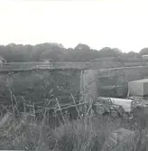 Västra förborgen, Vallen sedd från södra vallen.