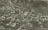 Vimmerby från flygplan.