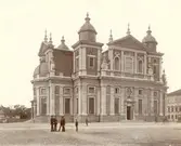 Motiv från Stortorget och Kalmar domkyrka.