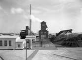 Gasverket i Yttre hamn. Verksamheten pågick där från 1938 till 1966 för att tidigare ha legat vid Klaraborg och vid Hamngatan före branden 1865. Sammantaget producerades det stadsgas i Karlstad i över 100 år.