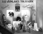 Skyltning för AB Värmlands Trikåfabrik år 1943.