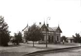 Järnvägsstationen i Ruda.