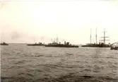 Krigsövning i Kalmarsund 1922-06-01.