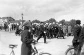 Bildsvit från Cirkus Strassburgers besök i Karlstad år 1929. Cirkusen är enligt expertisen den största som turnerat i Sverige.