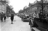 Bildsvit från Cirkus Strassburgers besök i Karlstad år 1929. Cirkusen är enligt expertisen den största som turnerat i Sverige.