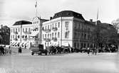 Bild tagen i samband med Karlstads Fabriks- och Hantverksförenings utställning i Stadsträdgården och Expositionshuset år 1927. Utställningen öppnades den 13 juni.