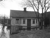 Översvämning i mitten av 1920-talet. Texten på negativkuvertet säger Kanikenäset.