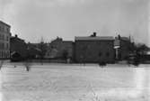 Bilden tagen från Herrhagsparken söderut mot Filaregatan år 1930.