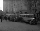 Stockholmsregistrerade bussar från General Motors Omnibusstrafik.