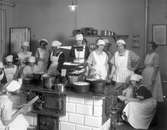 Vita Bandets matlagningskurs 1921.