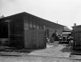Geijers järnaffärs lager i Inre hamn 1930. Se kommentar.