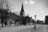 Kungsgatan och Domkyrkan ca år 1905.