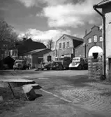 Bild från Karlstadsortens mejeriförening med lokaler i Klara, tagen 1949