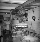 Bild från Karlstadsortens mejeriförening med lokaler i Klara, tagen 1949