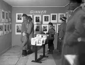 Fotografens egen monter på Hantverksutställningen 1934.