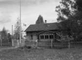 Hamnkaptenens bostad år 1945.