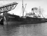 Mangen i Karlstads Yttre hamn 1947.