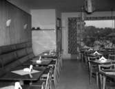 Karlstad Café AB:s restaurang Falken vid Hagatorget år 1952.