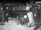 Krockskadat fordon i Klaravik 1938.