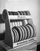 Bromsband. Aug. Huzells AB