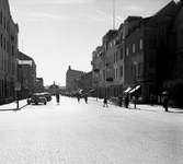 Vy från Järnvägsgatan runt 1950.