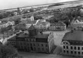 Vy från domkyrkan åt sydost ca år 1938.