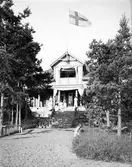 Textilfabrikör Nissen Felländers sommarvilla ute på Hammarö.