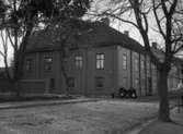 Kronofogde Nygrens hus i kvarteret Almen på en bild tagen runt förra sekelskiftet.