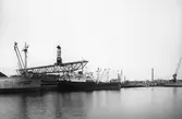 Karlstads Yttre hamn i början av 1960-talet.