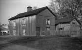 Tidstypisk utkantsbebyggelse i Karlstad  från tiden före branden 1865. Bilden tagen 1933.