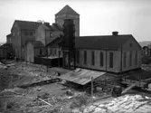 Spritfabrikens exteriör år 1919.