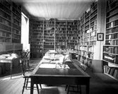 Stiftsbiblioteket i Gamla Gymnasiet på en bild från den 4 maj 1923.