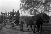 Bildsvit från det historiska festtåget, ett inslag i Värmlandsutställningen år 1929.