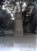 Minnestenen över Kalmar regemente, rest i Stadsparken i Kalmar 1923 dår regementet firade 300 år.