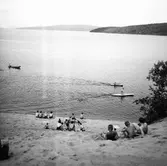 Orbaden vid Orsjön.