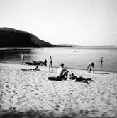 Orbaden vid Orsjön.