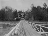 Borgmästare Berggrens villa på Norrlandet, Gävle (?).
