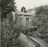 Ett nu rivet hus i kvarteret Beckasinen.