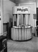 Bygga och Bo utställningen i Stadshuset.
9 - 24 mars 1929

Chemiska fabriken Coronas monter: Bonvax
