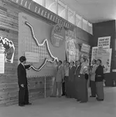 Gävleutställningen 1946
arrangerades 21 juni - 4 augusti. En utställning med anledning av Gävle stads 500-årsjubileum. På 350.000 kv.m. visade 530 utställare sina produkter. Utställningen besöktes av ca 760.000 personer.

Arbetarskyddet

