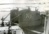 Gåva av Kenneth Larsson, son till Gösta Larsson. Fotografier från Gösta Larssons tjänstgöring i flottan. Fotografier från 1937 - 1954.
Ubåtarna Najad och Neptun