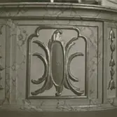 Slottskyrkan, altarringen, detalj.