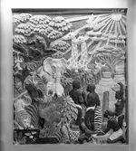 Grand Central Hotell, Gävle. Nylunds relief. Juni månad 1946