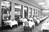 Grand Central Hotell, Gävle. Restaurangen. Den 29 juli 1947