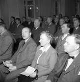 Köpmannaförbundets årsmöte på Centralhotellet. Juni 1945.