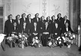 Medaljörer på Central Hotellet. 1945. Ludvig Ericsson & Co AB.