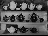 Te- och kaffekannor.