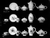 Te- och kaffekannor.